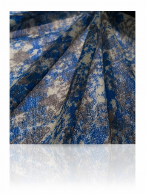 Палантин Женский W-VINTAGE.FLORAL/BLUE
